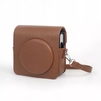 LOVEINSTANT Προστατευτική θήκη για Fujifilm Instax Square SQ40 - καφέ