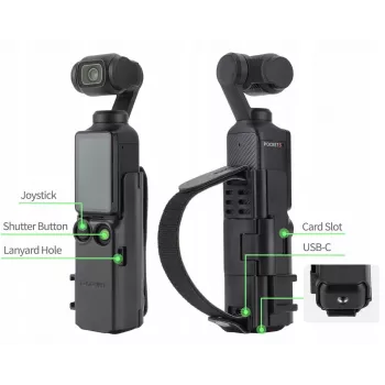 SUNNYLIFE Προστατευτικό πλαίσιο με λαβή για DJI Osmo Pocket 3 - μαύρο