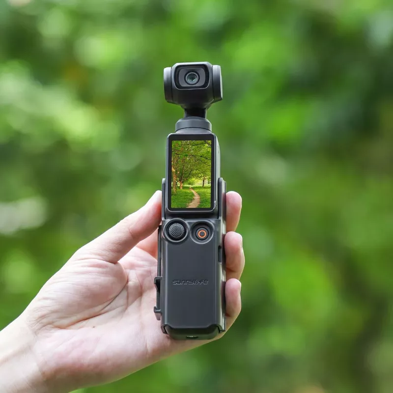 SUNNYLIFE Πλαϊνή βάση για DJI Osmo Pocket 3 - συμβατή με GoPro - μαύρο