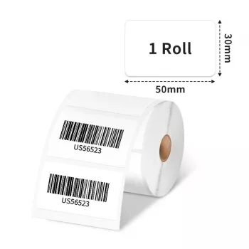 Phomemo 230 Ετικέτες 50x30mm Direct Thermal Αυτοκόλλητες Ετικέτες για M110 M120 M200 M220 M221 / XP5030-230