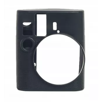 LOVEINSTANT Θήκη σιλικόνης για Fujifilm Instax Mini 41 κάμερα - Μαύρο