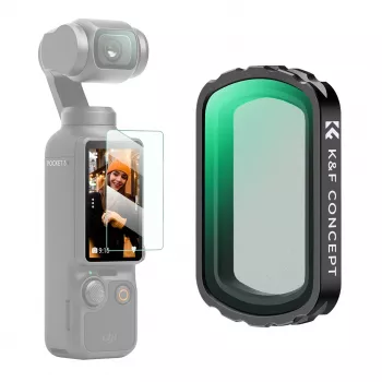 K&F Concept Black Diffusion 1/4 φίλτρο για DJI Osmo Pocket 3 (KF01.2533)