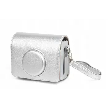 Θήκη LOVEINSTANT Case Cover Pouch Bag για Fujifilm Instax Mini Evo / ασημί