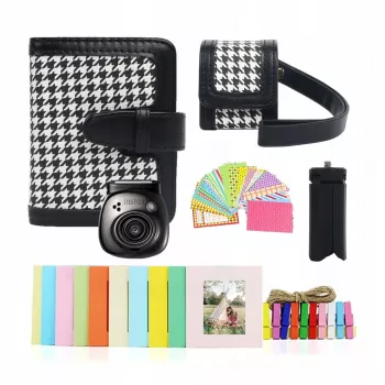 LOVEINSTANT Σετ αξεσουάρ 5 σε 1 για Fujifilm Instax Pal - μαύρο