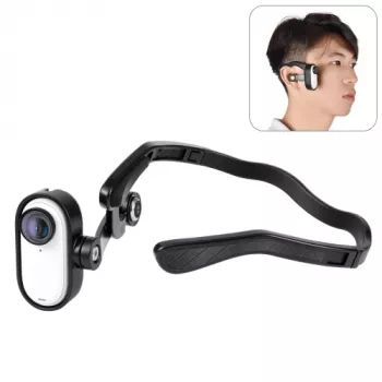 PULUZ Μαγνητική Βάση Κεφαλόδεσμου για Insta360 GO 3 / GO 3S - Μαύρο PU974B