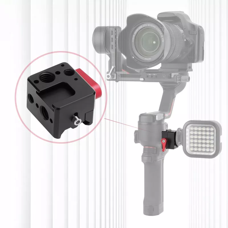 SUNNYLIFE Mount Adapter 1/4 ίντσας 3/8 ίντσας ISO για DJI Ronin RS3 / RS3 Pro / RS2 / RSC2