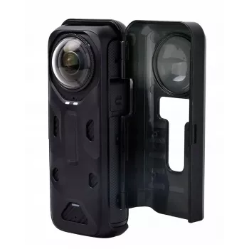 SUNNYLIFE Σκληρή προστατευτική θήκη για action camera Insta360 X4 - Μαύρο