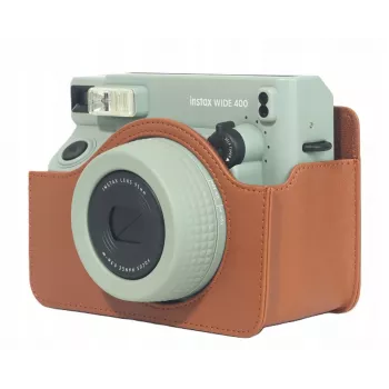 LOVEINSTANT Προστατευτική θήκη για Fujifilm Instax Wide 400 - Καφέ