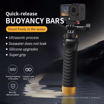 PULUZ Πλωτή λαβή ράβδος ανώσεως για GoPro SJCAM Xiaomi DJI Insta360 action cameras PU1053B