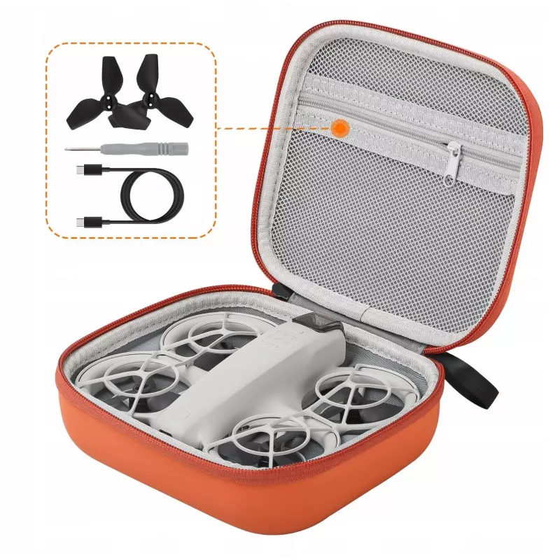 SUNNYLIFE θήκη μεταφοράς για DJI Neo, πορτοκαλί, NE-B862