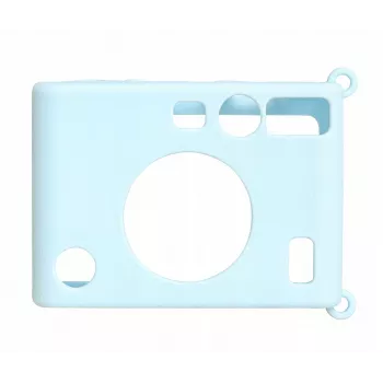 LOVEINSTANT θήκη προστασίας σιλικόνης για κάμερα Fujifilm Instax Mini Evo - μπλε