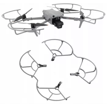 SUNNYLIFE Σετ Προστασίας Έλικα για DJI Air 3 / Air 3S - Συσκευασία 4 τεμ. Σκούρο Γκρι