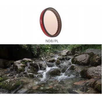 SUNNYLIFE Υβριδικό Φίλτρο 2in1 Polarizing PL ND8 για DJI Osmo Action 5 Pro / 5 Pro / 4 / 3 FI903-8