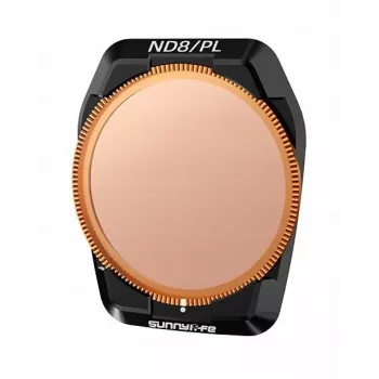 SUNNYLIFE Υβριδικό Φίλτρο 2-in-1 Polarizing PL + Γκρι ND8 για DJI Air 3S / 3 + Θήκη Fi923-8p