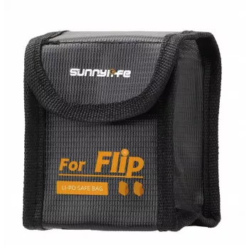 SUNNYLIFE Πυρίμαχη Θήκη Ασφαλείας Μπαταρίας για DJI Flip Drone - Χωράει 2 Μπαταρίες - FP-DC955-2