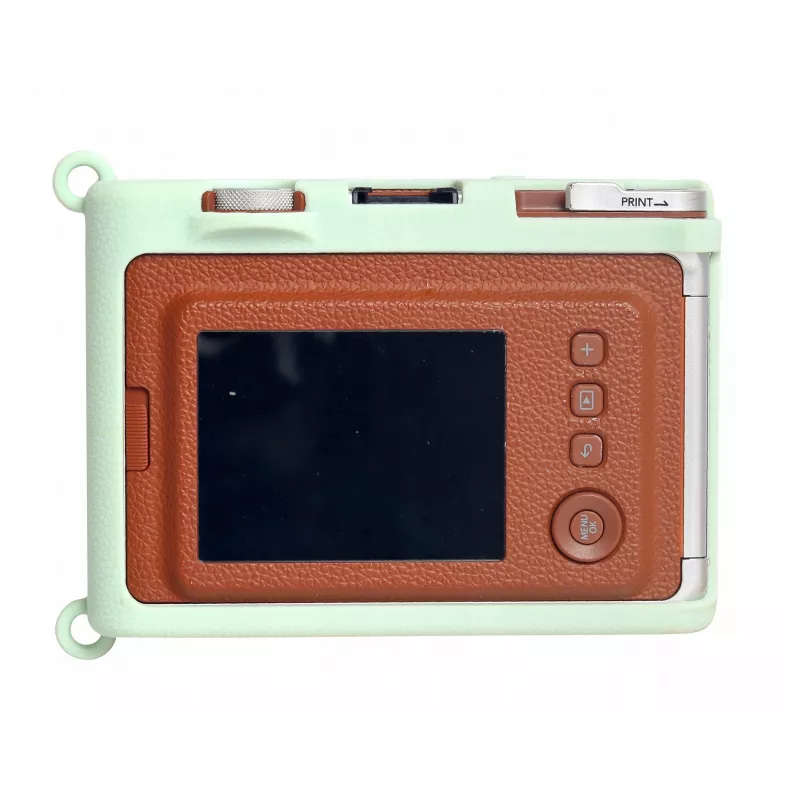 LOVEINSTANT θήκη σιλικόνης για Fujifilm Instax Mini Evo - πράσινο