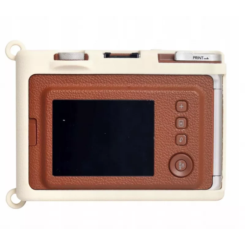 LOVEINSTANT θήκη σιλικόνης για Fujifilm Instax Mini Evo - λευκό