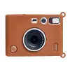 LOVEINSTANT θήκη σιλικόνης για Fujifilm Instax Mini Evo - καφέ