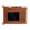 LOVEINSTANT θήκη σιλικόνης για Fujifilm Instax Mini Evo - καφέ