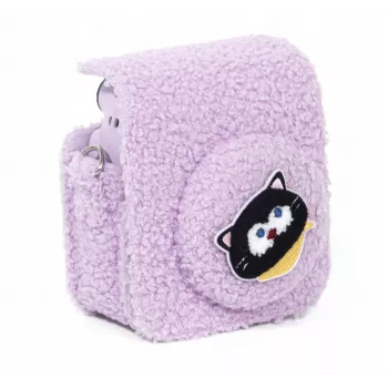 LOVEINSTANT Plush Kitten Case για Fujifilm Instax Mini 12 - μωβ