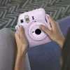 LOVEINSTANT Plush Kitten Case για Fujifilm Instax Mini 12 - μωβ