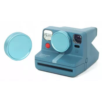 LOVEINSTANT Καπάκι προστασίας φακού αλουμινίου για Polaroid Now Now+ μπλε