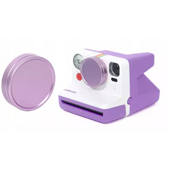 LOVEINSTANT Aluminum Lens Cap για Polaroid Now / Now+ - μωβ