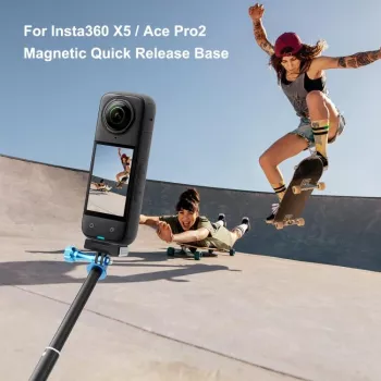 PULUZ Magnetic Quick Release Mount για Insta360 X5 / X4 Air / Ace Pro 2 / PU771B