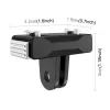 PULUZ Magnetic Quick Release Mount για Insta360 X5 / X4 Air / Ace Pro 2 / PU771B
