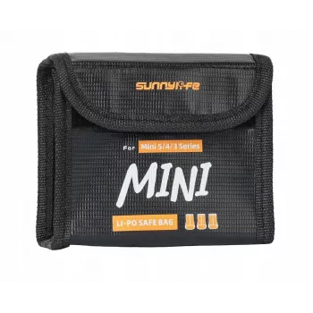 SUNNYLIFE Fireproof Battery Storage Case για 3x DJI Mini 5/4/3 Pro Mini 3 μπαταρίες N5p-dc085-3