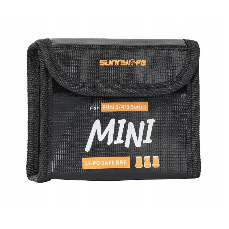SUNNYLIFE Fireproof Battery Storage Case για 3x DJI Mini 5/4/3 Pro Mini 3 μπαταρίες N5p-dc085-3