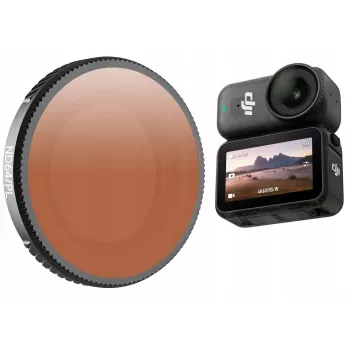 SUNNYLIFE υβριδικό φίλτρο 2 σε 1 πολωτικό PL + γκρι ND64 για DJI Osmo Nano + θήκη / On-fi073-64p