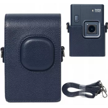 LOVEINSTANT προστατευτική θήκη για Fujifilm Instax Mini LiPlay+, Navy Blue