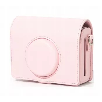 LOVEINSTANT προστατευτική θήκη τσάντα για Fujifilm Instax Mini Evo - ροζ / οριζόντιο