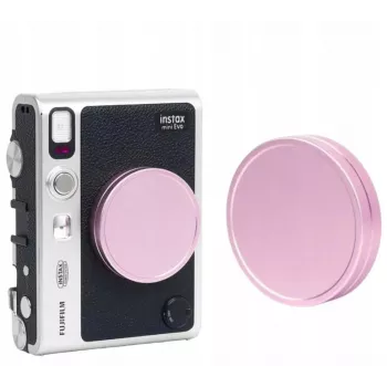 LOVEINSTANT προστατευτικό κάλυμμα φακού για Fujifilm Instax Mini Evo - ροζ