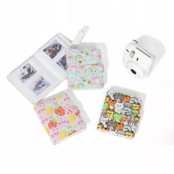 LOVEINSTANT Άλμπουμ φωτογραφιών 64 φωτογραφιών για Fujifilm Instax Mini 99 41 12 40 11 Evo Liplay Link / Blue Rabbit