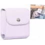 LOVEINSTANT Θήκη άλμπουμ φωτογραφιών για Fujifilm Instax Square και εκτυπώσεις Mini – Μωβ, 64 φωτογραφίες