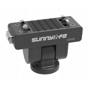 SUNNYLIFE Μαγνητική βάση ταχείας απελευθέρωσης με βίδα 1/4 ίντσας για Insta360 X4, X3, Ace Pro και άλλα - Μαύρο (AD136-D)