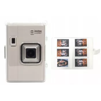 LOVEINSTANT Θήκη και Φωτογραφικό Άλμπουμ για Fuji Instax Mini LiPlay – Μαύρο