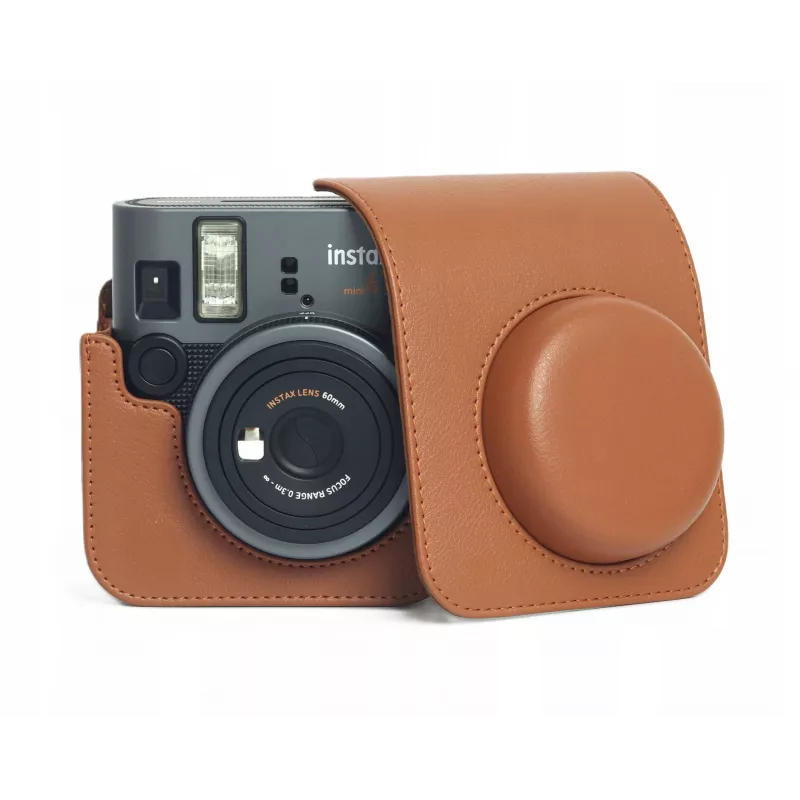 LOVEINSTANT Θήκη για κάμερα Fujifilm Instax Mini 41, Καφέ