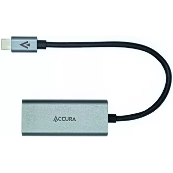 ACCURA Προσαρμογέας USB-C σε RJ45 Gigabit Ethernet, Space Gray