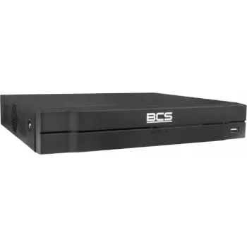 BCS 8-κάναλος 4K PoE καταγραφέας βίντεο δικτύου NVR, 8 θύρες PoE, H.265+, 1 υποδοχή SATA HDD, BCS-L-NVR0801-4KE-8P(2L)