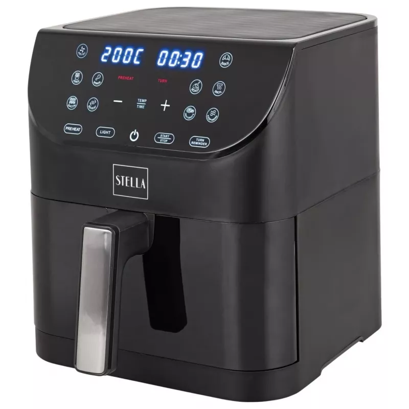 Stella Staf 1500-6-C 6 L Χύτρα ταχύτητας Μαύρη