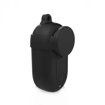 PULUZ Θήκη σιλικόνης με κάλυμμα φακού για Insta360 GO 3 – Μαύρο