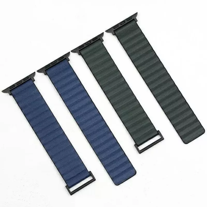 Beline Apple Watch Magnetic Pro Λουράκι 42/44/45/49mm Μαύρο/Μπλε