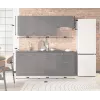 STOLKAR Cosmo Design ANIKA Graphite/Graphite 2.0 Σετ επίπλων κουζίνας - 6 τεμ.