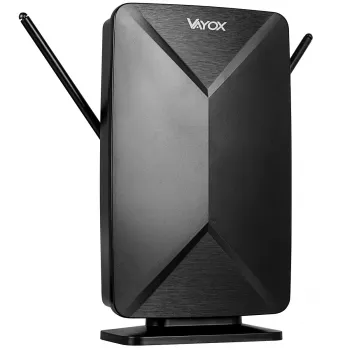 VAYOX VA0248 κεραία DVB-T/T2 4K εσωτερική/εξωτερική με ενισχυτή και φίλτρο LTE 4G