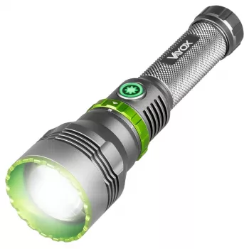 VAYOX VA0363 LED φακός 1000 lm, επαναφορτιζόμενος, USB-C, Powerbank, μαύρο