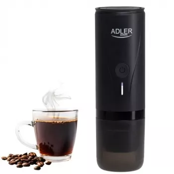 Adler AD 4400 φορητή καφετιέρα, 20 bar, μαύρο