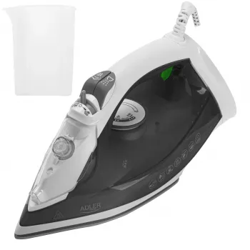 Adler AD 5051 Ατμοσίδερο με κεραμική πλάκα, 2600 W, δεξαμενή 350 ml